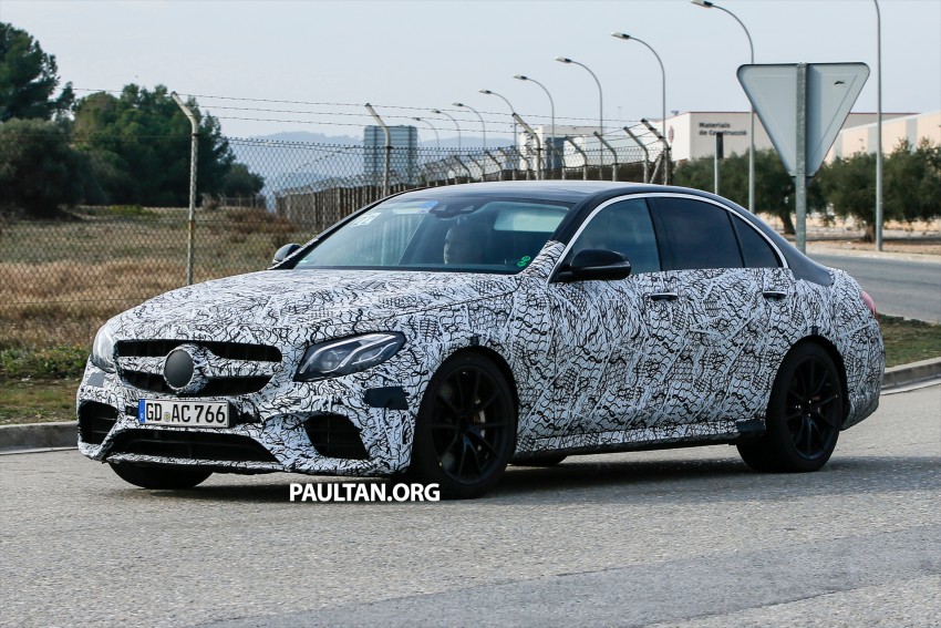 SPYSHOTS: Mercedes-AMG E63 sheds more camo 440859