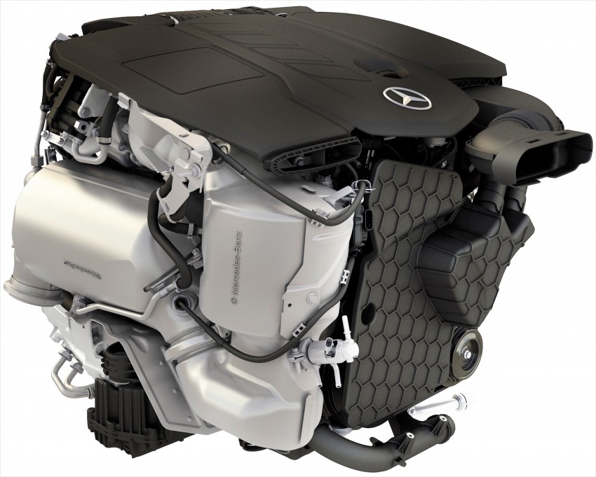 Mercedes-Benz new OM654 2.0 litre turbodiesel engine detailed – 14 hp up, 13% more efficient, 17% lighter 443168