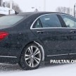 SPIED: W222 Mercedes-Benz S-Class facelift interior – centre touchpad to replace COMAND rotary knob?