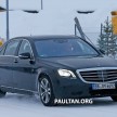 SPIED: W222 Mercedes-Benz S-Class facelift interior – centre touchpad to replace COMAND rotary knob?