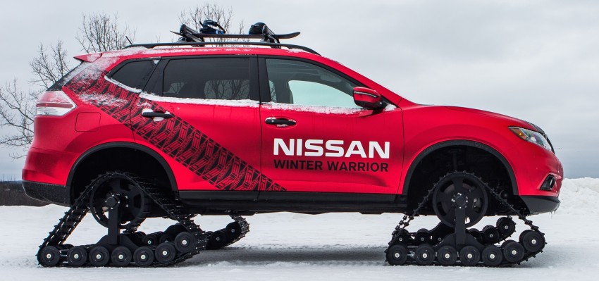 Nissan Winter Warrior concepts revealed for Chicago – Pathfinder, Murano and X-Trail toughened for snow 439247
