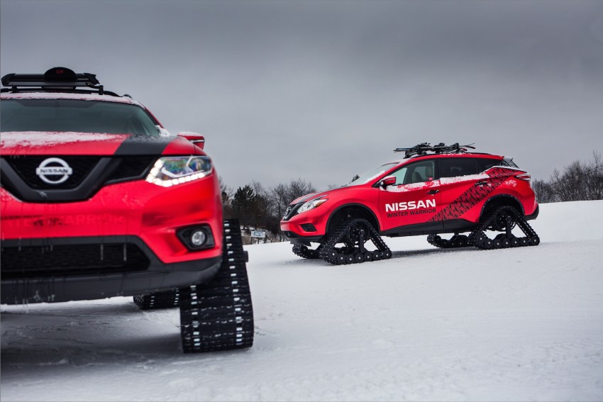Nissan Winter Warrior concepts revealed for Chicago – Pathfinder, Murano and X-Trail toughened for snow 439249