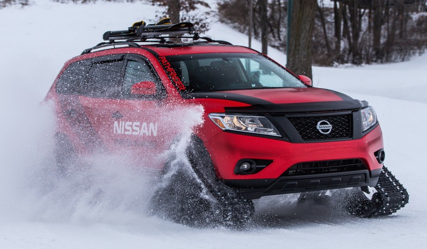 Nissan Winter Warrior concepts revealed for Chicago – Pathfinder, Murano and X-Trail toughened for snow 439250