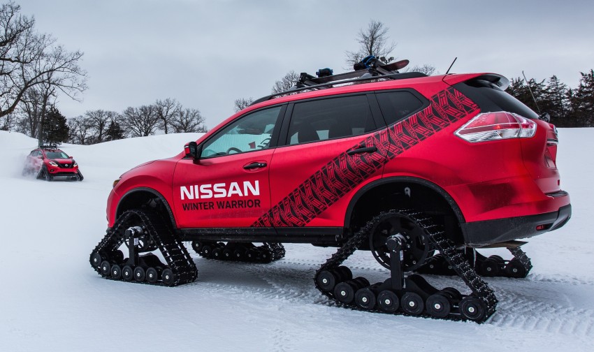Nissan Winter Warrior concepts revealed for Chicago – Pathfinder, Murano and X-Trail toughened for snow 439251