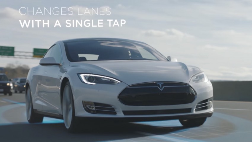 VIDEO: Tesla Model S Autopilot features put to test 436828