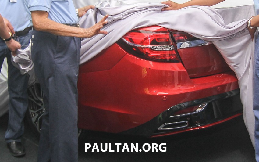 2016 Proton Perdana – design details of new sedan 442573