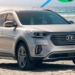 Hyundai Santa Fe dan Santa Fe Sport 2017 – dipertingkatkan gaya dan teknologi