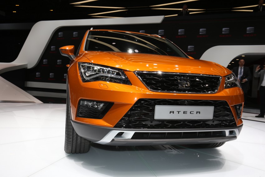 SEAT Ateca unveiled – brand’s first-ever SUV model 454363