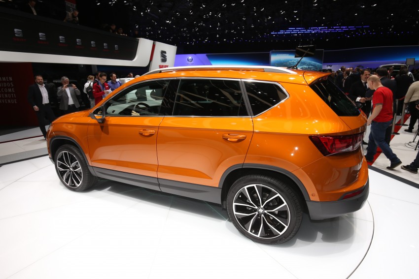 SEAT Ateca unveiled – brand’s first-ever SUV model 454354