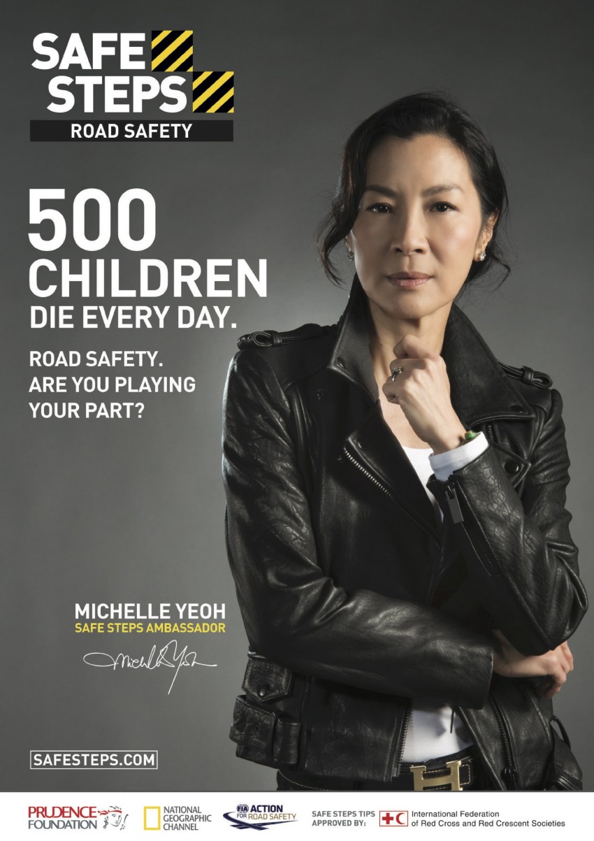 Michelle Yeoh launches Safe Steps Road Safety programme – team up with FIA, Nat Geo and Prudence 442032