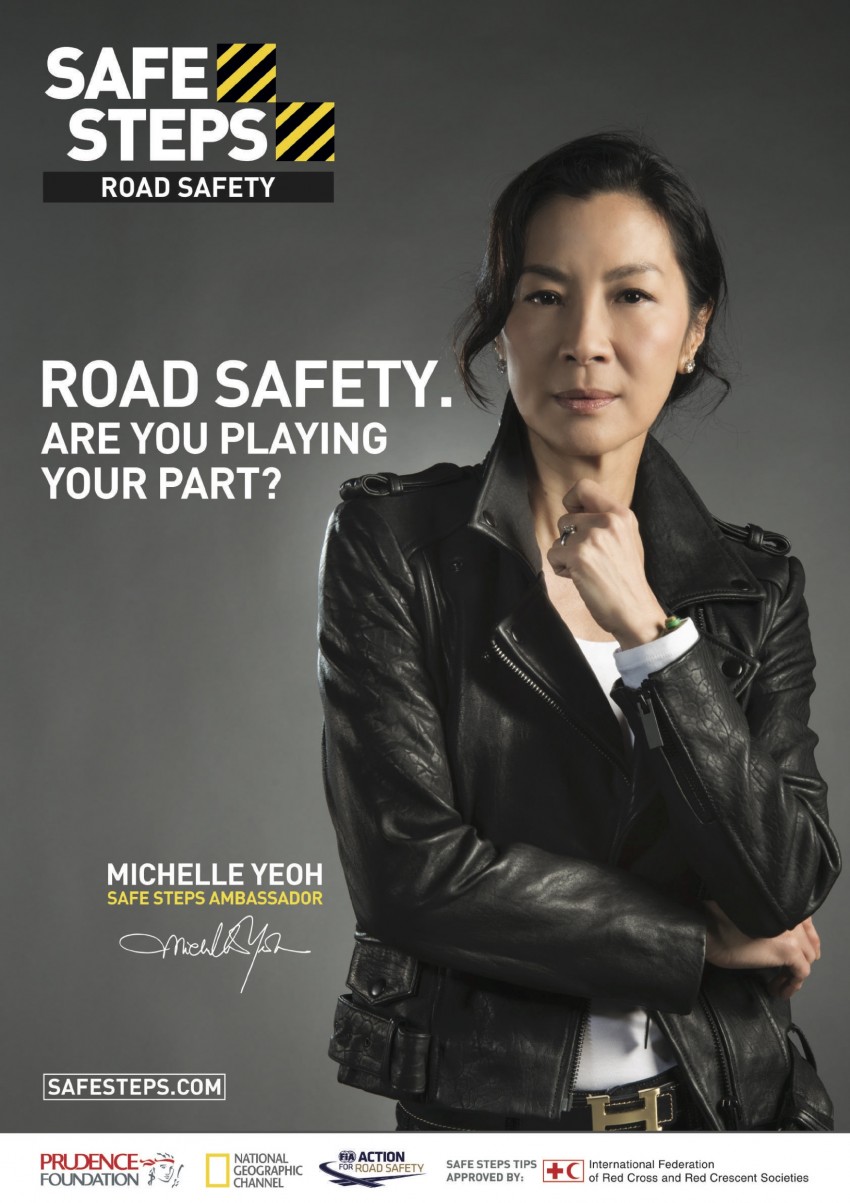 Michelle Yeoh launches Safe Steps Road Safety programme – team up with FIA, Nat Geo and Prudence 442029