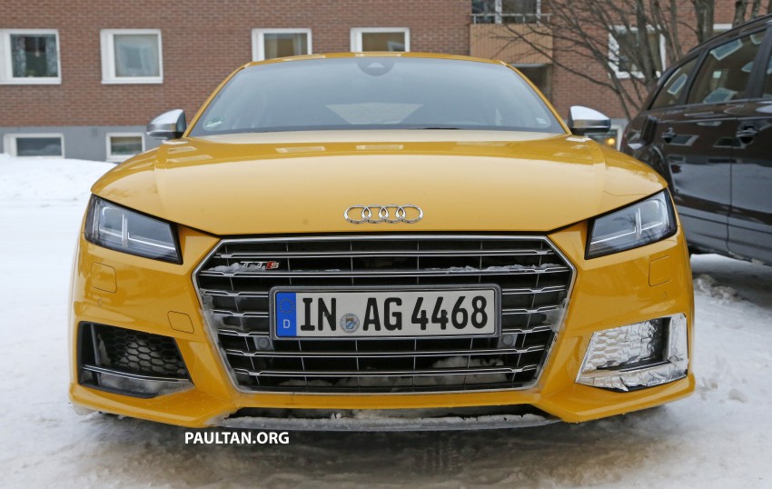 SPIED: 2016 Audi TT RS with a manual shifter spotted! 440013