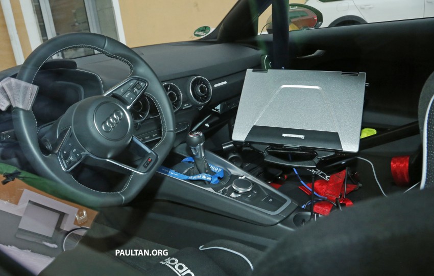 SPIED: 2016 Audi TT RS with a manual shifter spotted! 440025