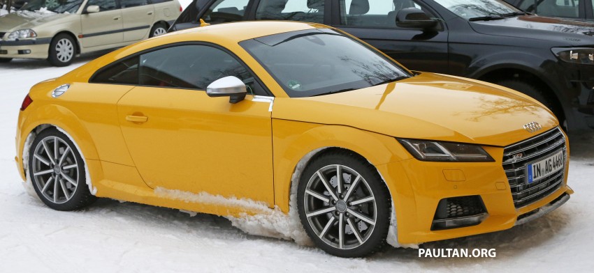 SPIED: 2016 Audi TT RS with a manual shifter spotted! 440016