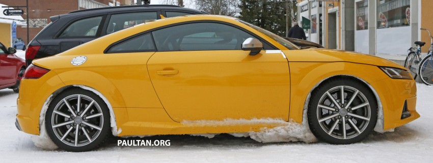 SPIED: 2016 Audi TT RS with a manual shifter spotted! 440017