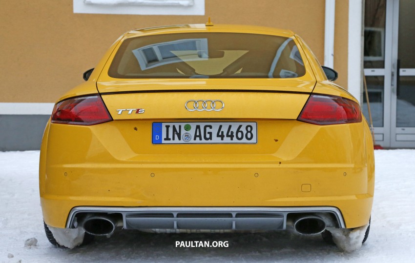 SPIED: 2016 Audi TT RS with a manual shifter spotted! 440021