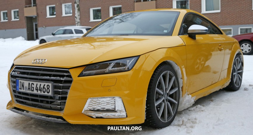 SPIED: 2016 Audi TT RS with a manual shifter spotted! 440023