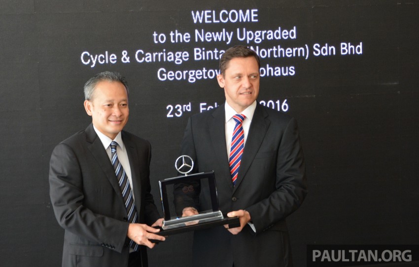 Mercedes-Benz Malaysia dan  Cycle & Carriage Bintang lancar Georgetown Autohaus di Pulau Pinang 447027
