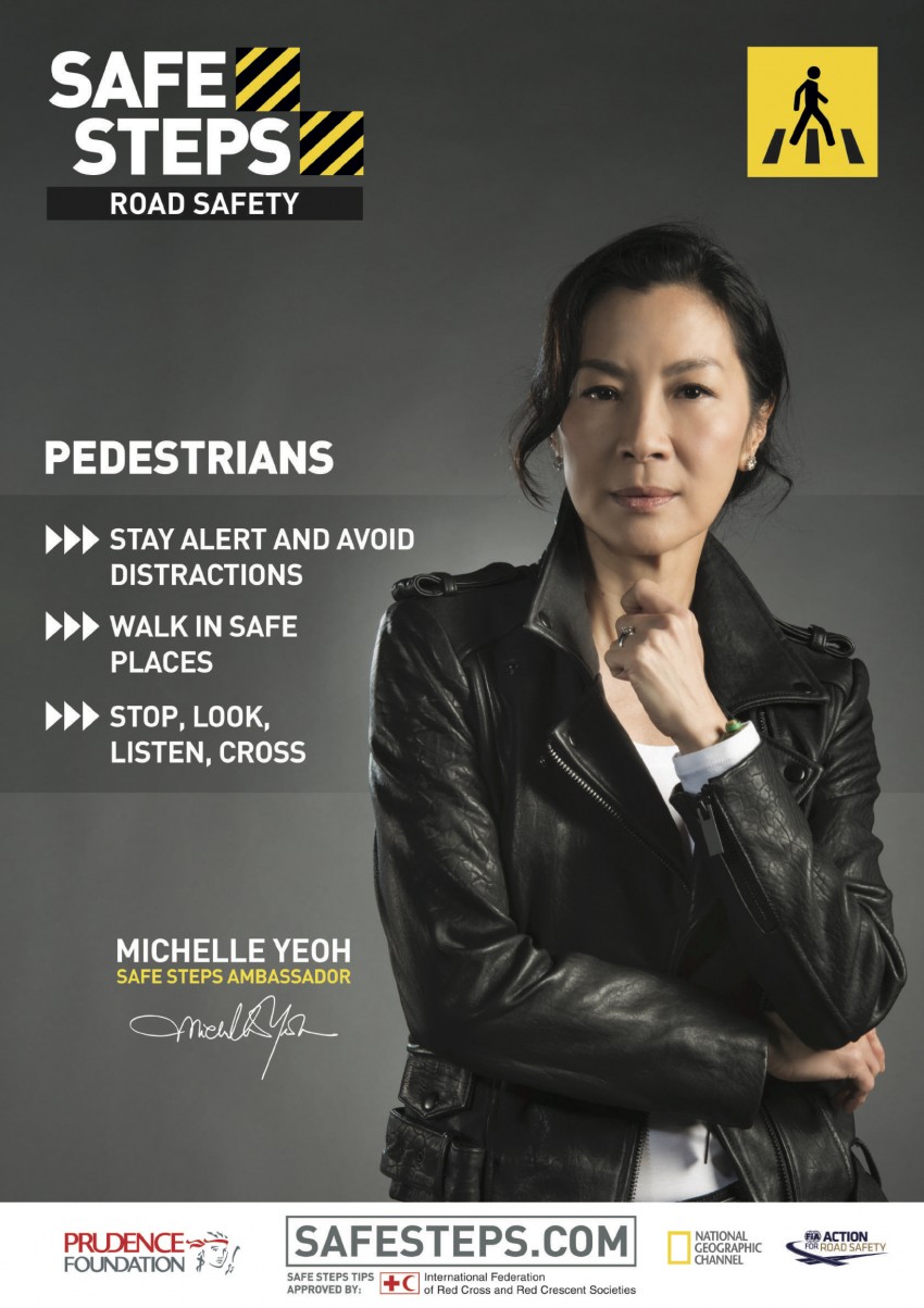 Michelle Yeoh launches Safe Steps Road Safety programme – team up with FIA, Nat Geo and Prudence 442025