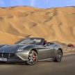 Ferrari California T heads out into the Arabian desert