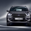2017 Ford Kuga facelift officially debuts in Barcelona