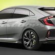 Honda Civic Hatchback Prototype leaked – first pics