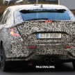 SPYSHOT: Honda Civic Hatchback diuji di Eropah