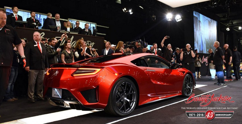 First Acura/Honda NSX #001 auctioned off for RM5 mil 436716