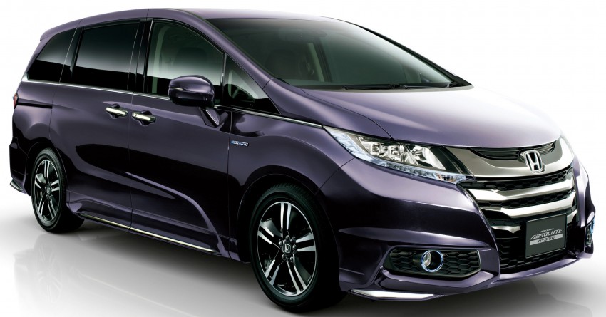 Honda Odyssey Hybrid/refresh goes on sale in Japan 438313