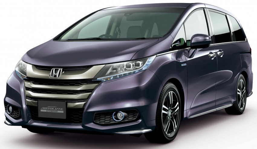 Honda Odyssey Hybrid/refresh goes on sale in Japan 438325