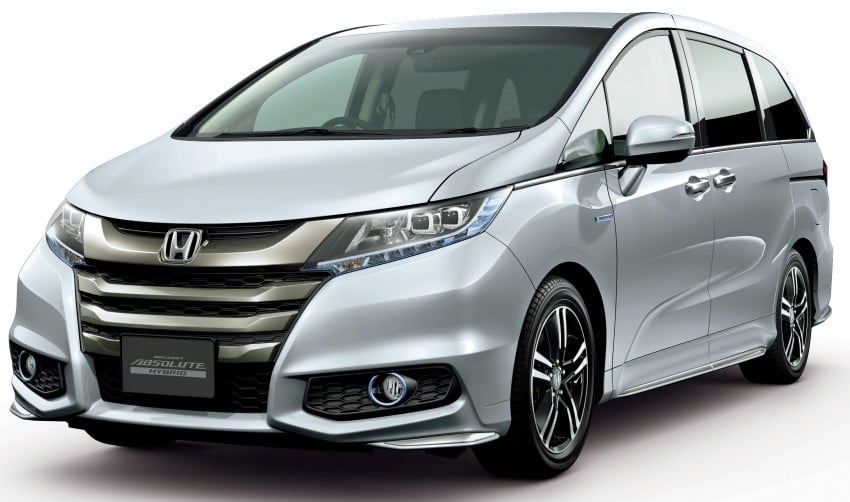 Honda Odyssey Hybrid/refresh goes on sale in Japan 438321