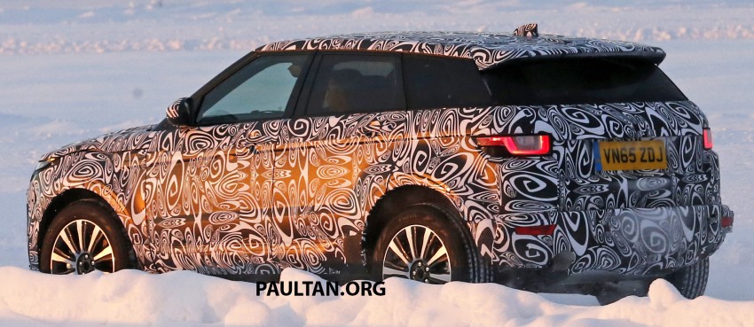 SPIED: Jaguar E-Pace test mule testing in the snow 441986