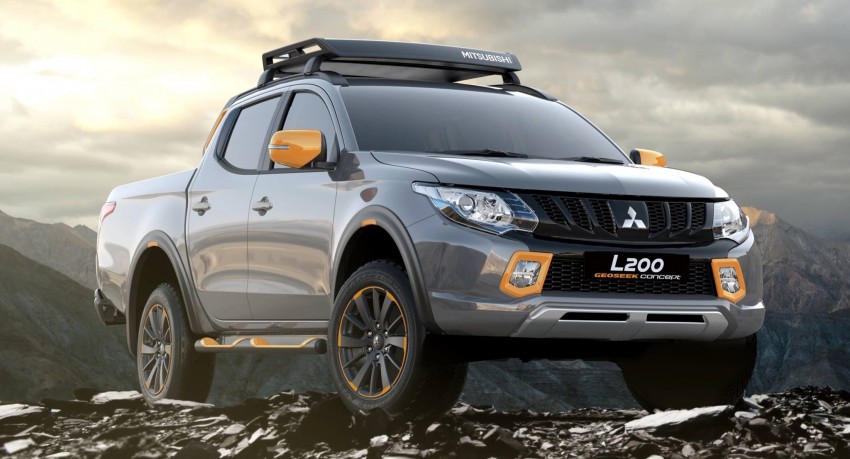 Mitsubishi Triton, ASX Geoseek concepts for Geneva 447022