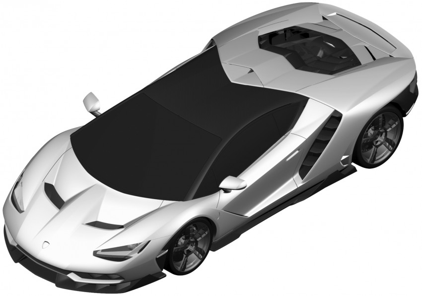 Lamborghini Centenario patent images revealed? 444340
