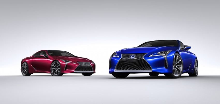 2016 Lexus LC 500h detailed – new Multi Stage Hybrid System uses lithium-ion battery and a four-speed auto Image #443948
