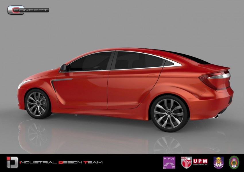 MIMOS C-Concept revealed – C-segment sedan design 449308