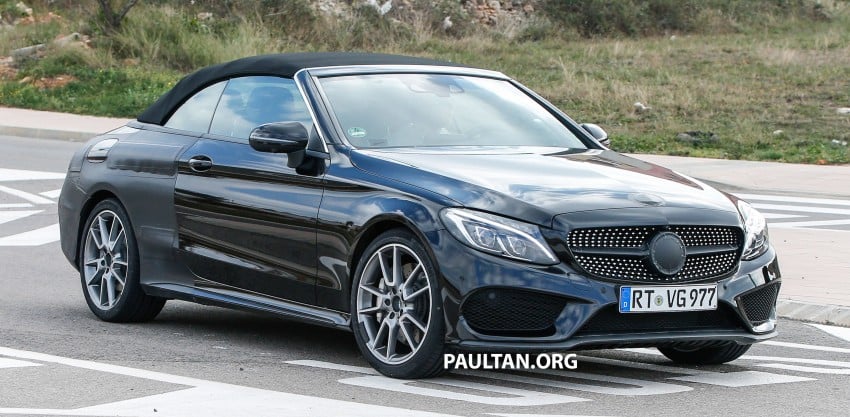 SPIED: Mercedes-AMG C43 and C63 Cabriolet testing 439366