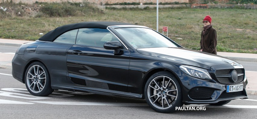 SPIED: Mercedes-AMG C43 and C63 Cabriolet testing 439368