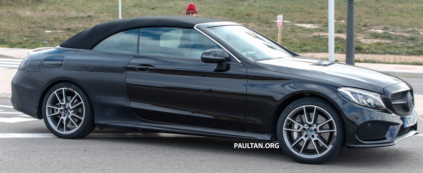 SPIED: Mercedes-AMG C43 and C63 Cabriolet testing 439369