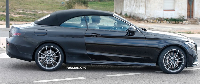 SPIED: Mercedes-AMG C43 and C63 Cabriolet testing 439370