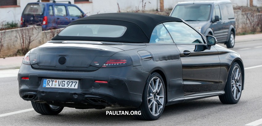 SPIED: Mercedes-AMG C43 and C63 Cabriolet testing 439373