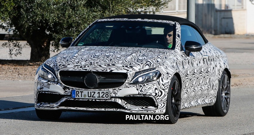 SPIED: Mercedes-AMG C43 and C63 Cabriolet testing 439374