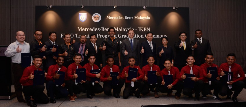 First batch of IKBN students graduate from Mercedes-Benz Malaysia’s Apprentice Training Centre 437407