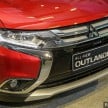 Mitsubishi Outlander di Malaysia – CBU, 2.4L, RM167k
