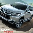 Mitsubishi Pajero Sport SUV baharu dilancarkan di Indonesia – enjin 2.4L baharu dan 2.5L lama
