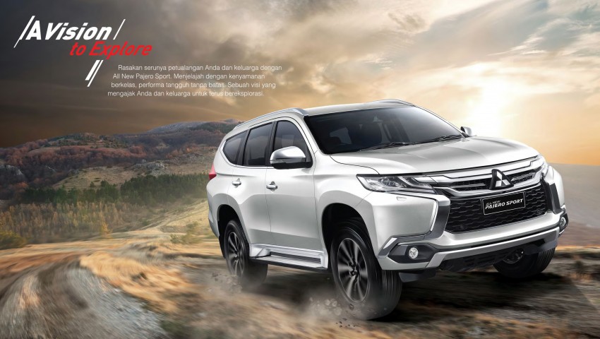 New Mitsubishi Pajero Sport SUV launched in Indonesia – new 2.4L and old 2.5L, from RM136k 436851