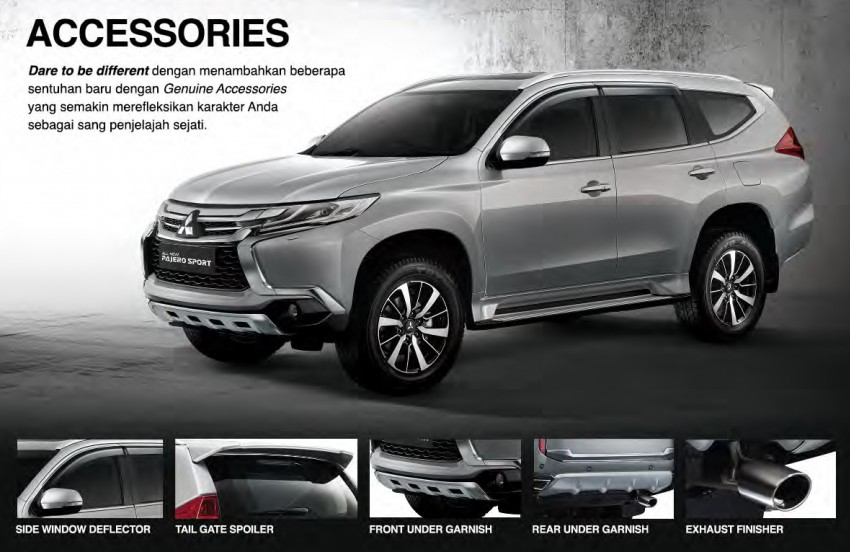 New Mitsubishi Pajero Sport SUV launched in Indonesia – new 2.4L and old 2.5L, from RM136k 436876
