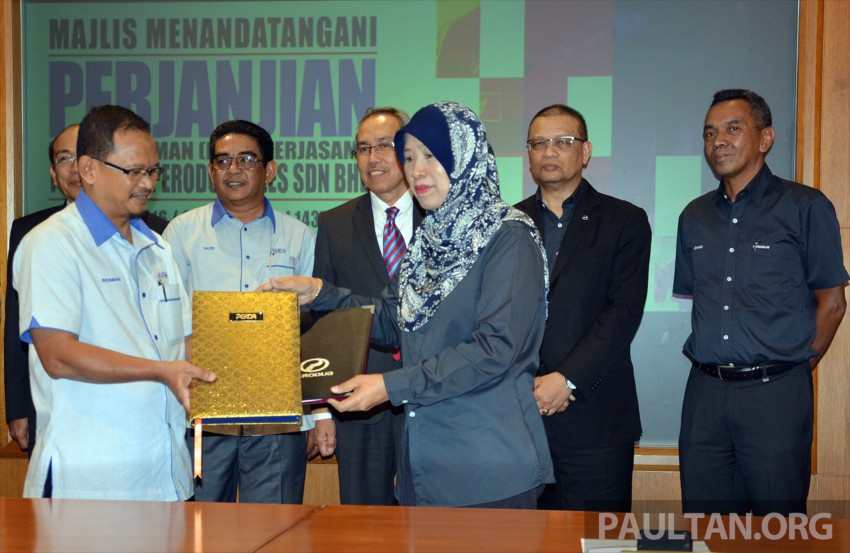 Perodua signs MoU with PERDA to share resources, groom young talent in the automotive sector 444128