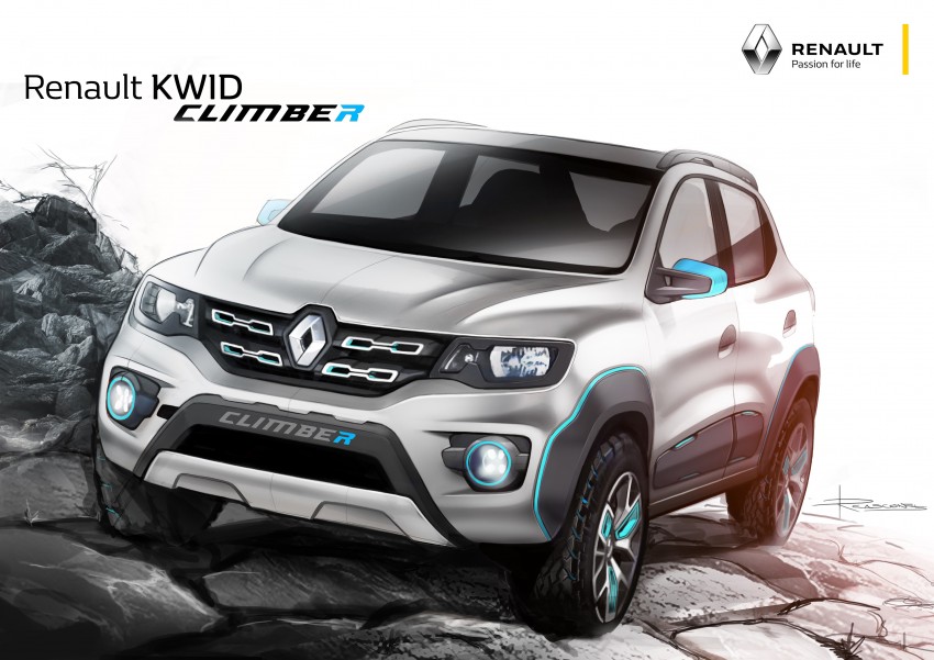 Renault Kwid Climber and Racer concepts in Delhi 437940