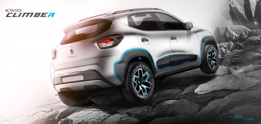 Renault Kwid Climber and Racer concepts in Delhi 437942